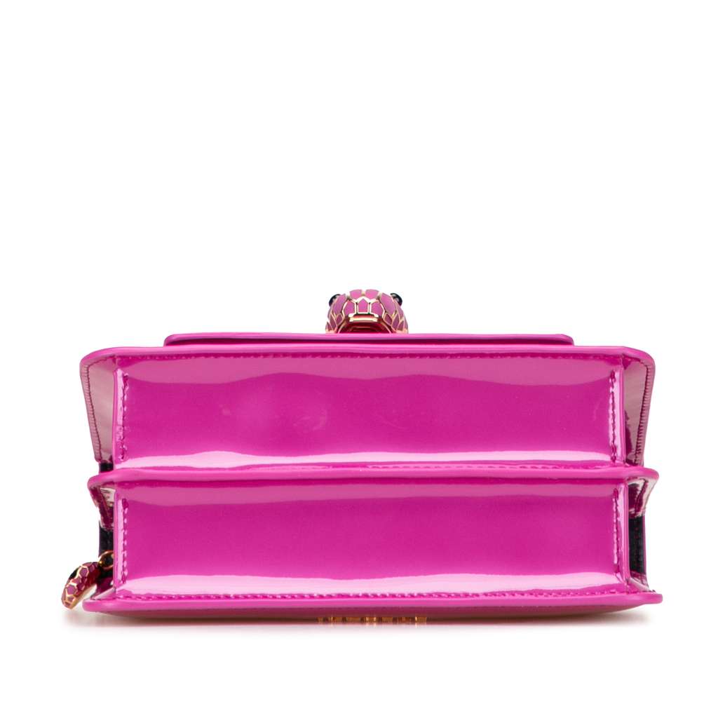 Bvlgari Patent Serpenti Forever Crossbody - Image 6