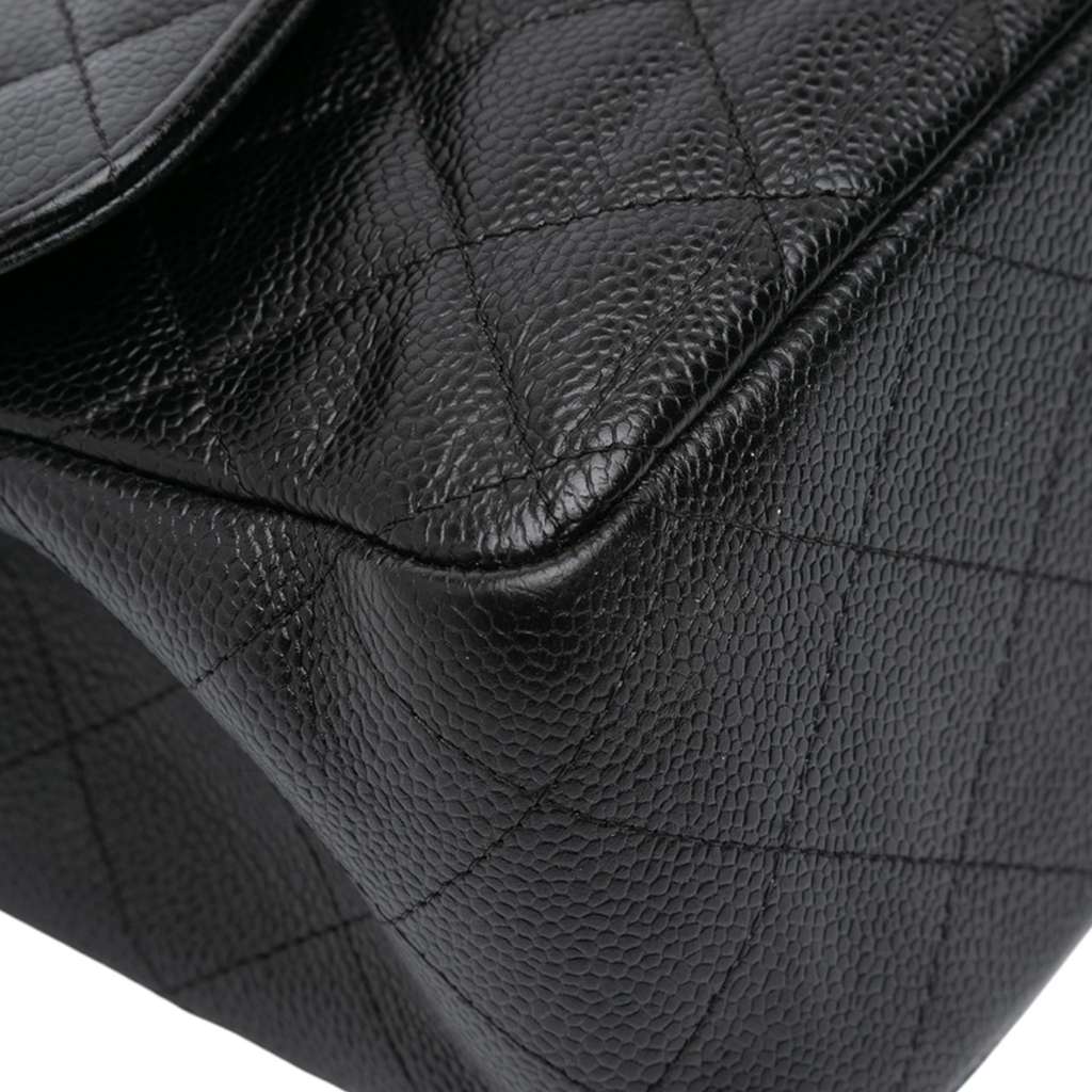 Chanel Jumbo Classic Caviar Double Flap - Detail 2