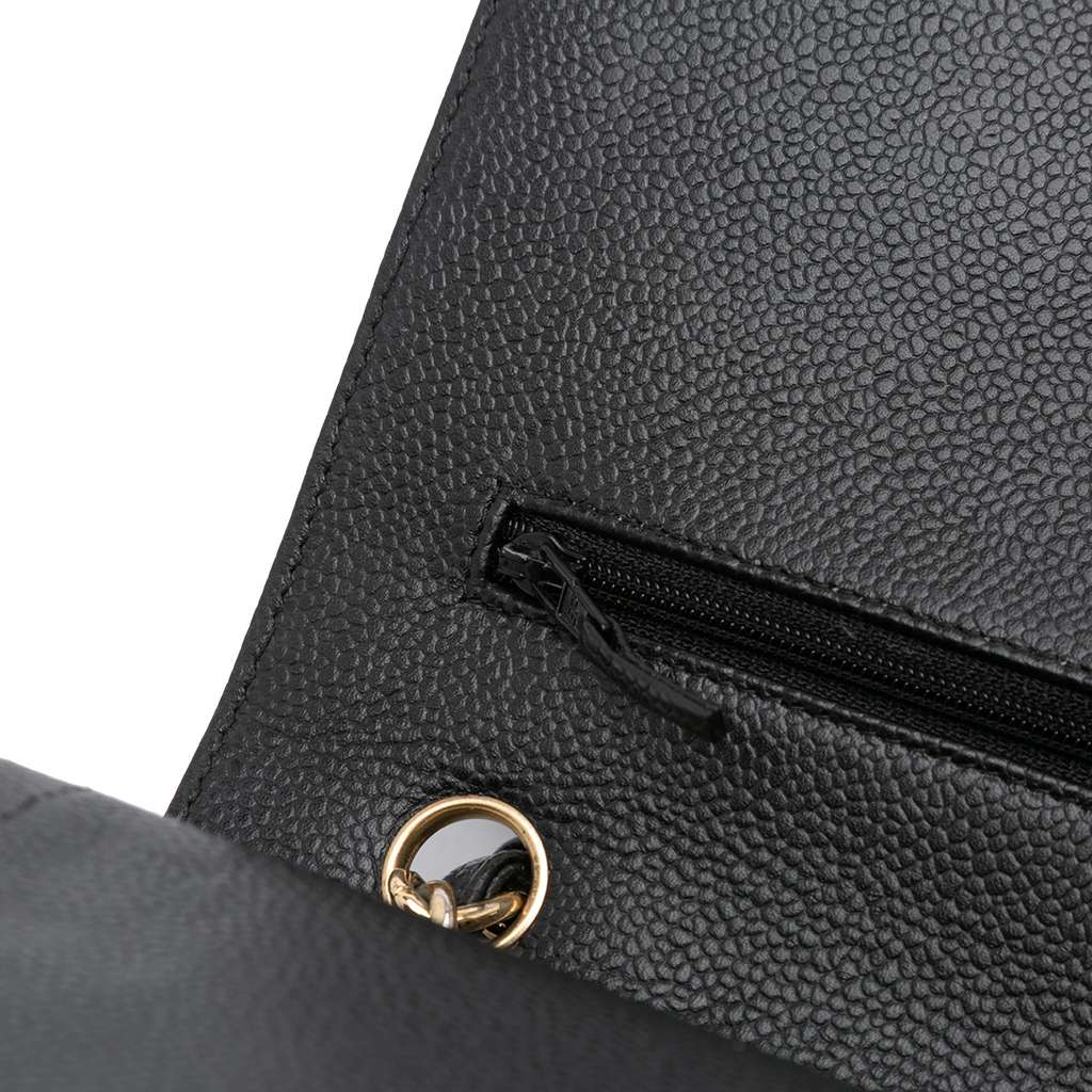 Chanel Jumbo Classic Caviar Double Flap - Image 11