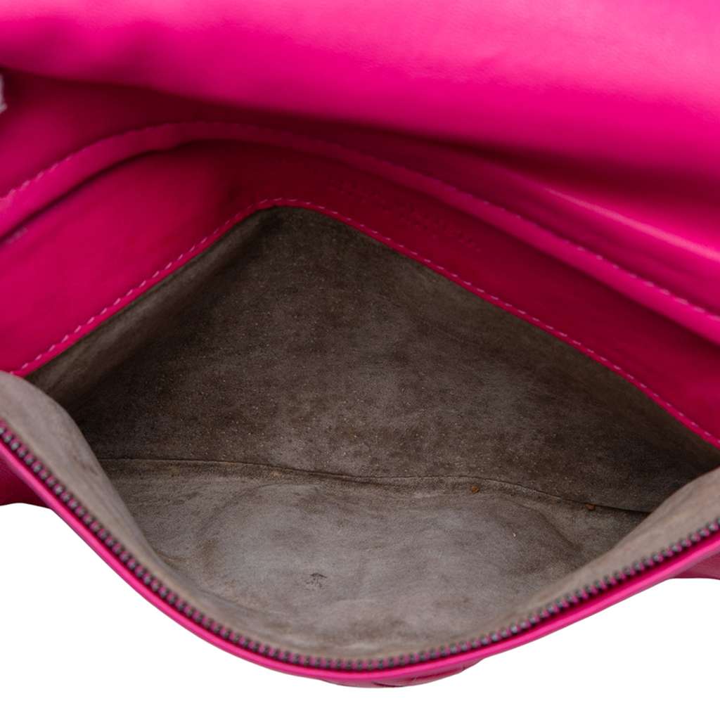 Bottega Veneta Nappa Intrecciato Turn Lock Clutch - 4