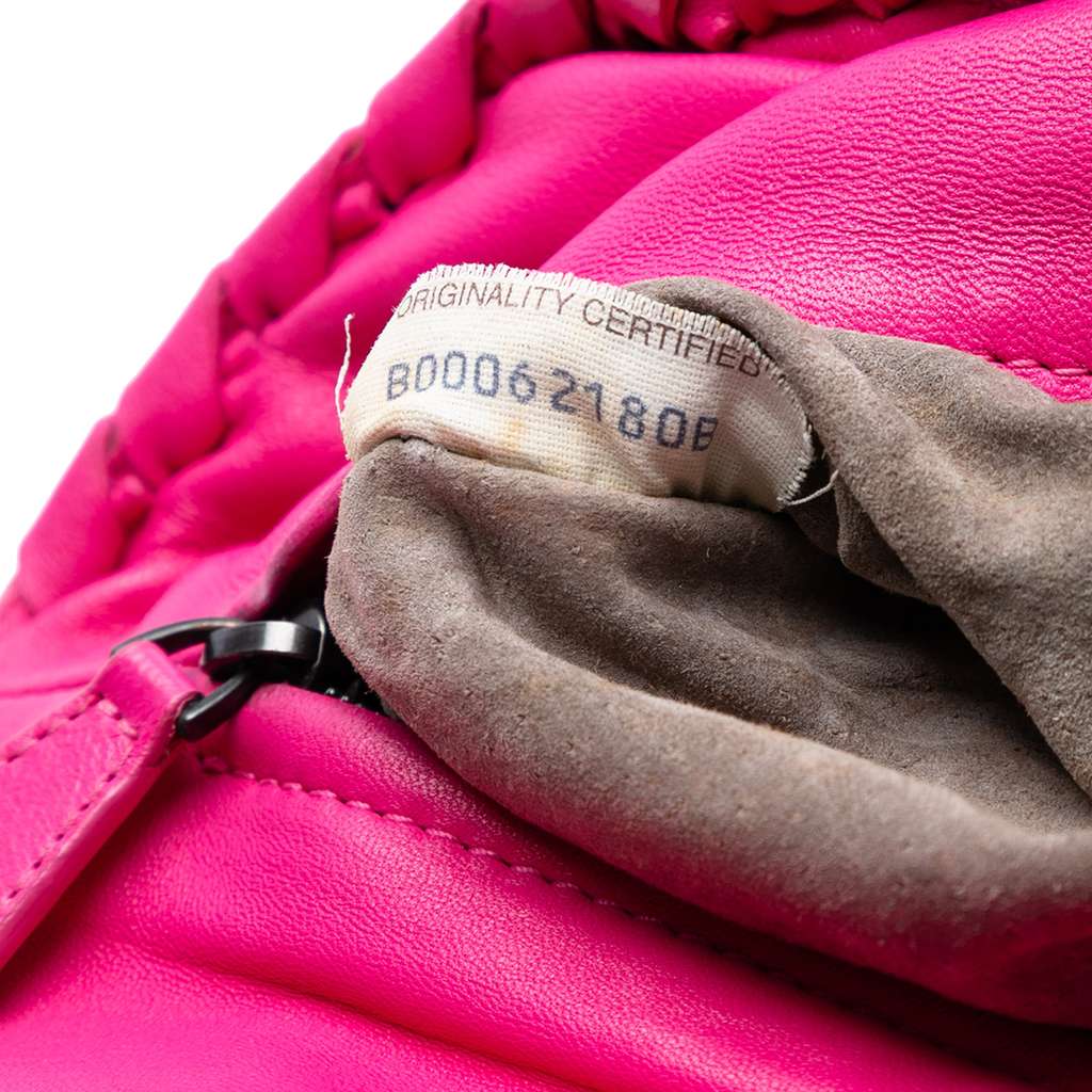 Bottega Veneta Nappa Intrecciato Turn Lock Clutch - 5