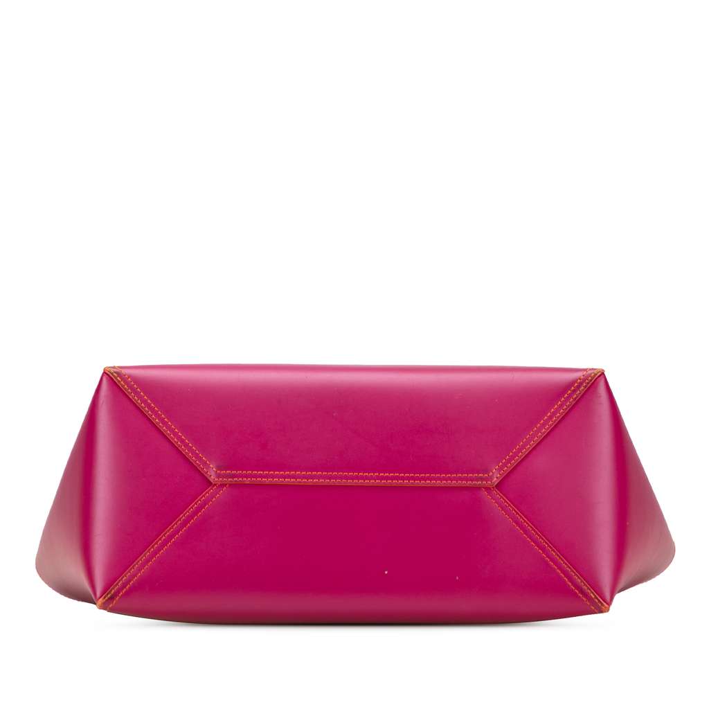 Loewe Leather Perforated Anagram Leo Tote - Image 6