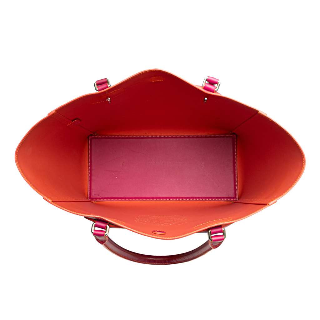 Loewe Leather Perforated Anagram Leo Tote - 4