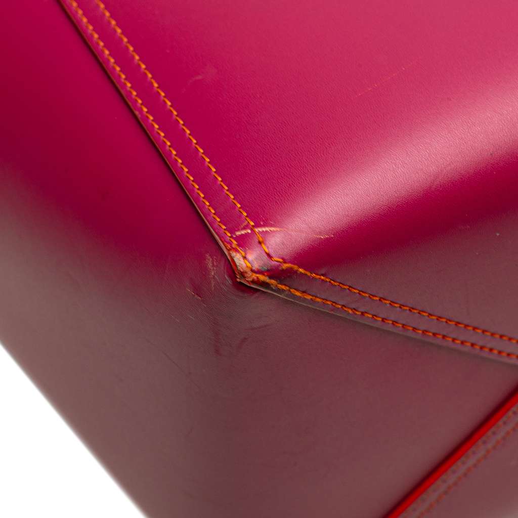 Loewe Leather Perforated Anagram Leo Tote - Detail 2