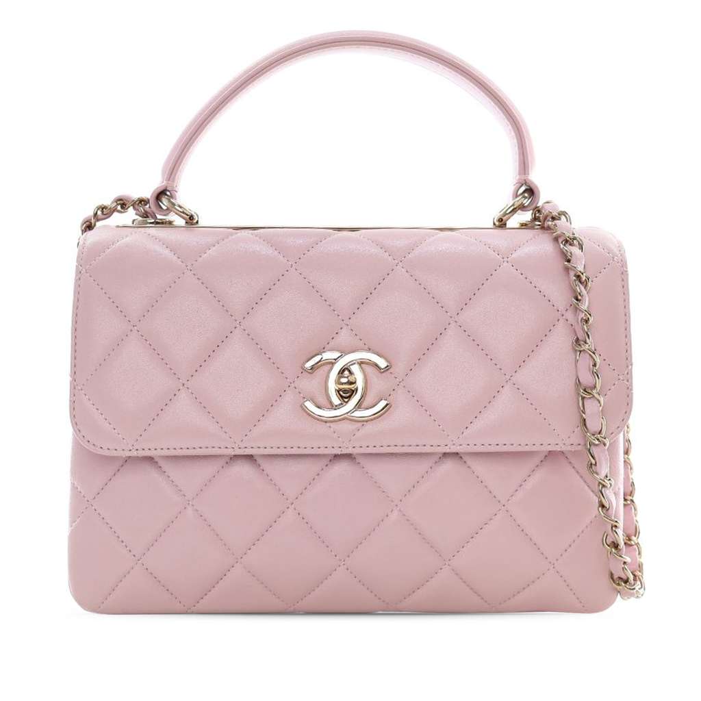 Chanel Small Lambskin Trendy CC Top Handle Bag