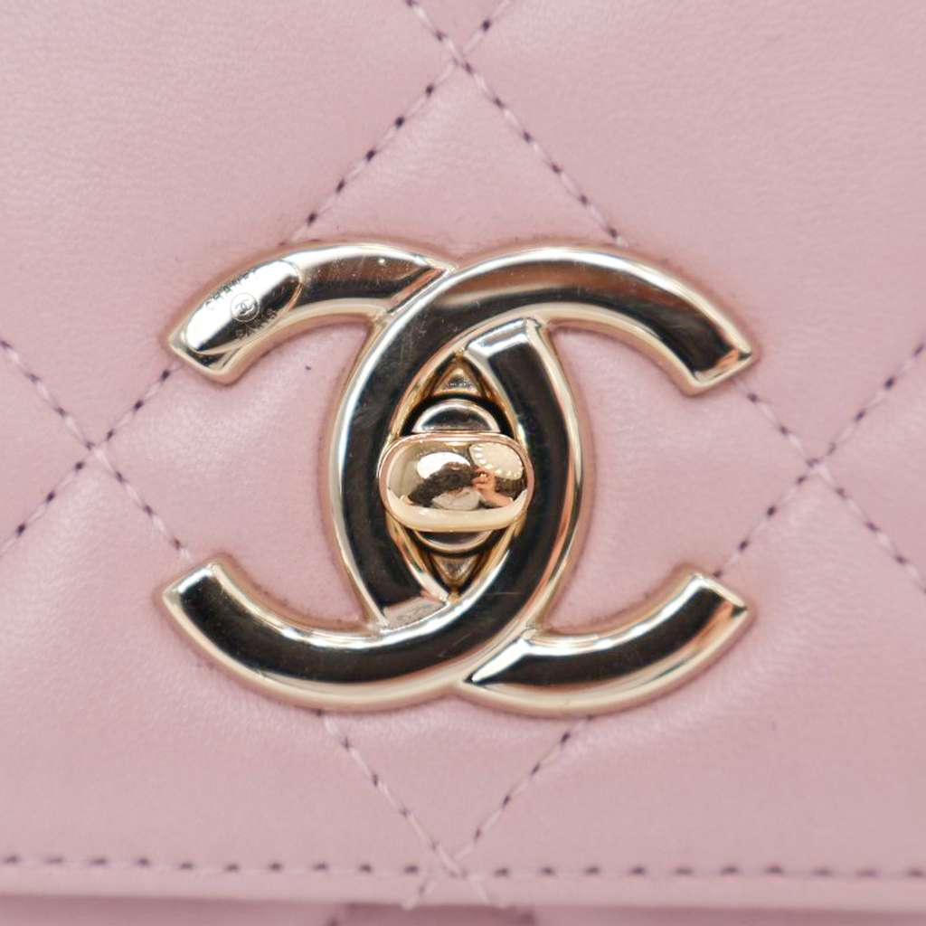 Chanel Small Lambskin Trendy CC Top Handle Bag - 4