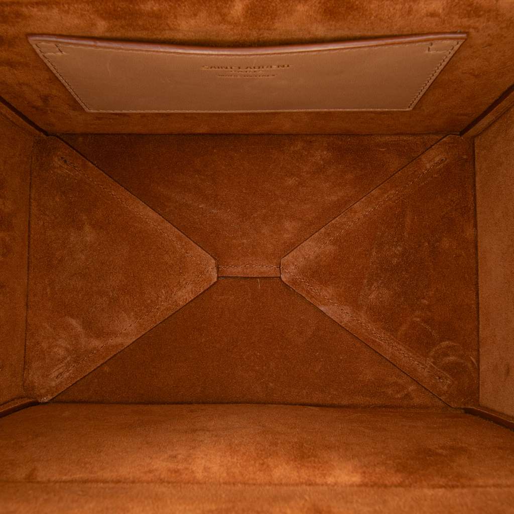 Saint Laurent Monogram Leather Take Away Box Bag - 4