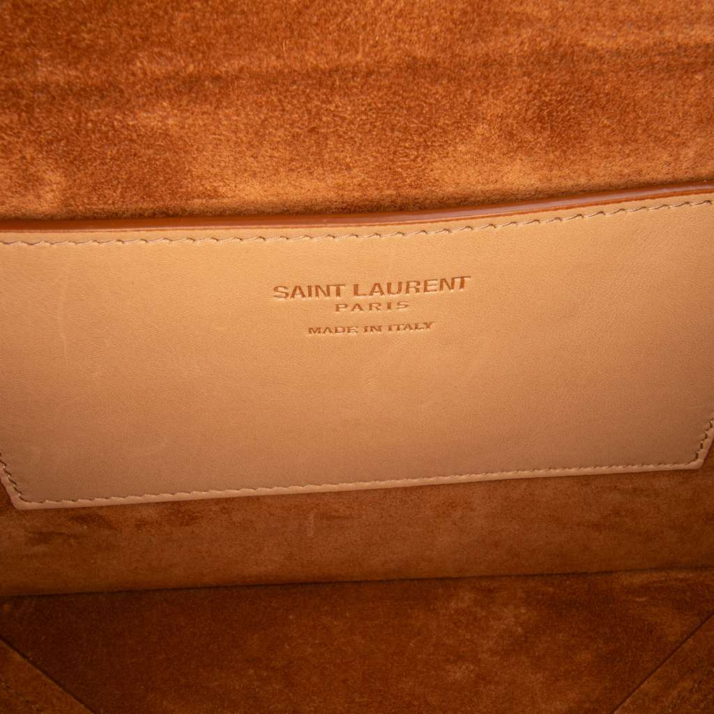 Saint Laurent Monogram Leather Take Away Box Bag - 5