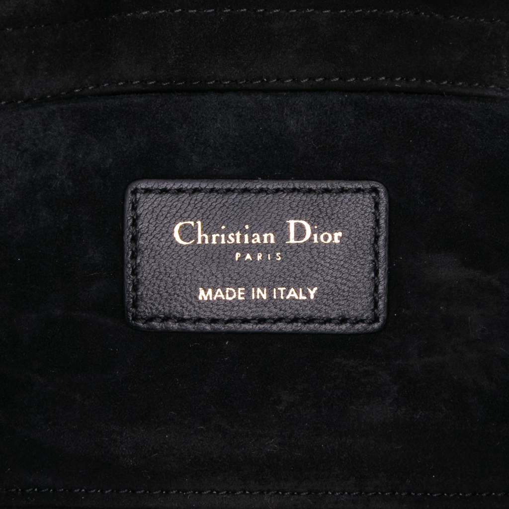 Dior Medium Lambskin Cannage Lady D Joy - 5