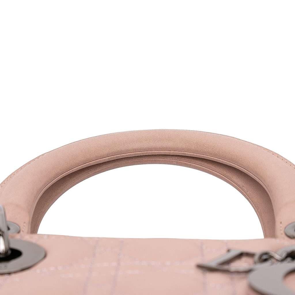 Dior Medium Lambskin Cannage Lady Dior - Detail 2