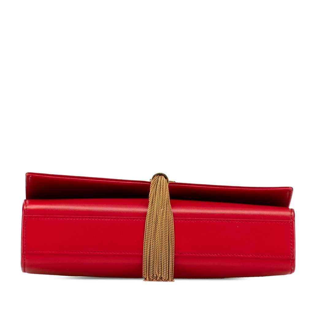 Saint Laurent Medium Smooth Calfskin Classic Monogram Kate Tassel Crossbody - 3