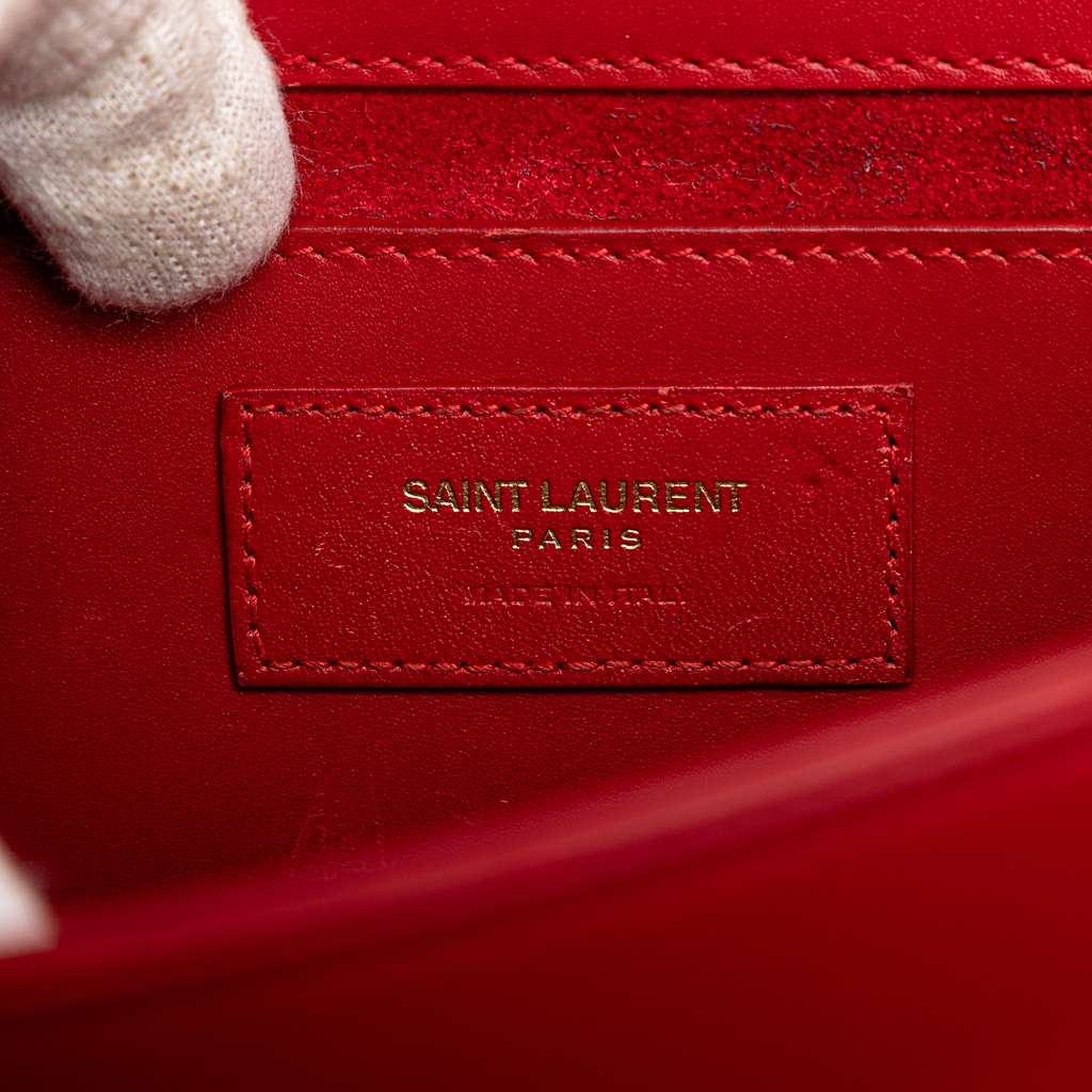 Saint Laurent Medium Smooth Calfskin Classic Monogram Kate Tassel Crossbody - 5