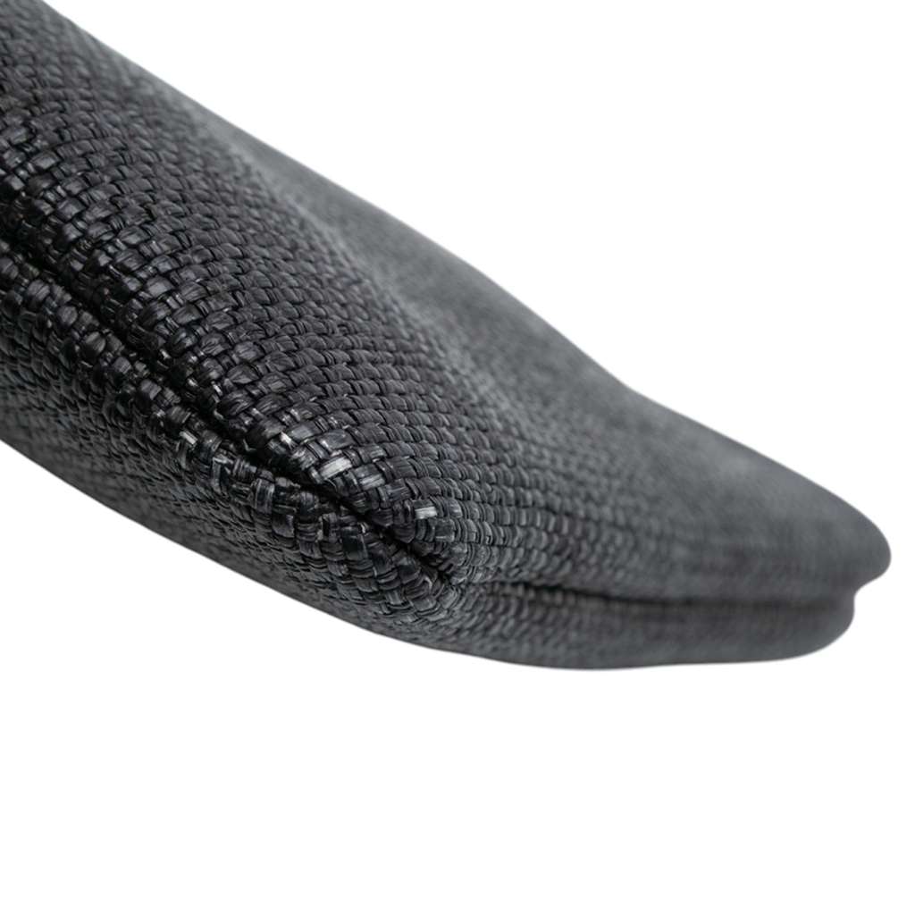 Chanel Medium Straw Deauville O Case Clutch - Image 10