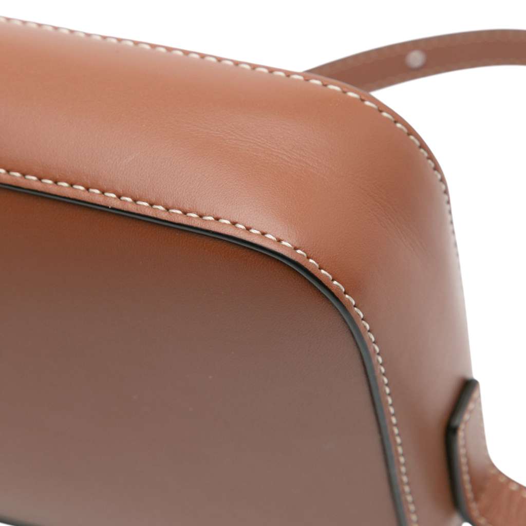 Celine Mini Calfskin Cuir Triomphe Camera Shoulder Bag - Image 10