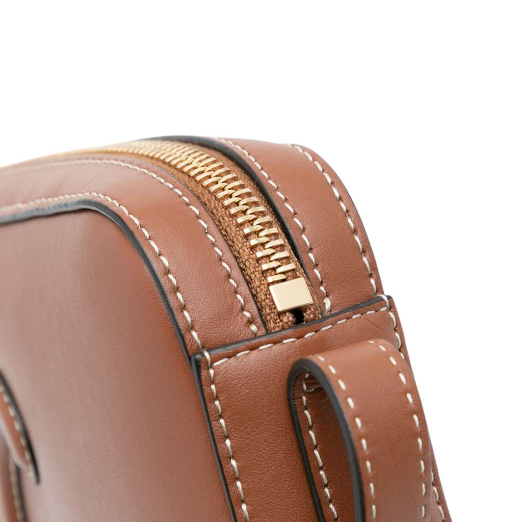 Celine Mini Calfskin Cuir Triomphe Camera Shoulder Bag - Image 11