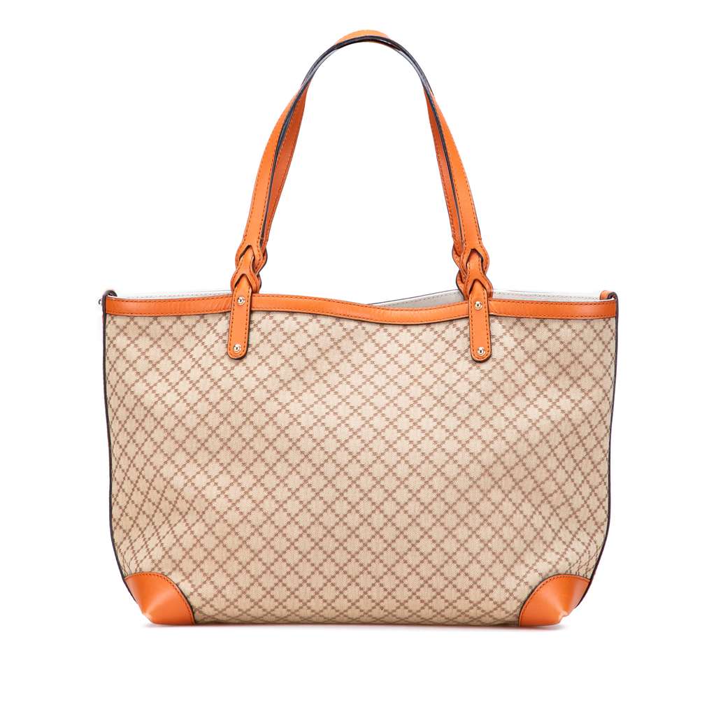 Gucci Medium Diamante Canvas Craft Tote