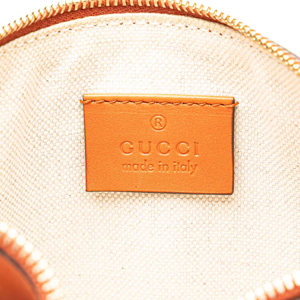 Gucci Medium Diamante Canvas Craft Tote - Side view