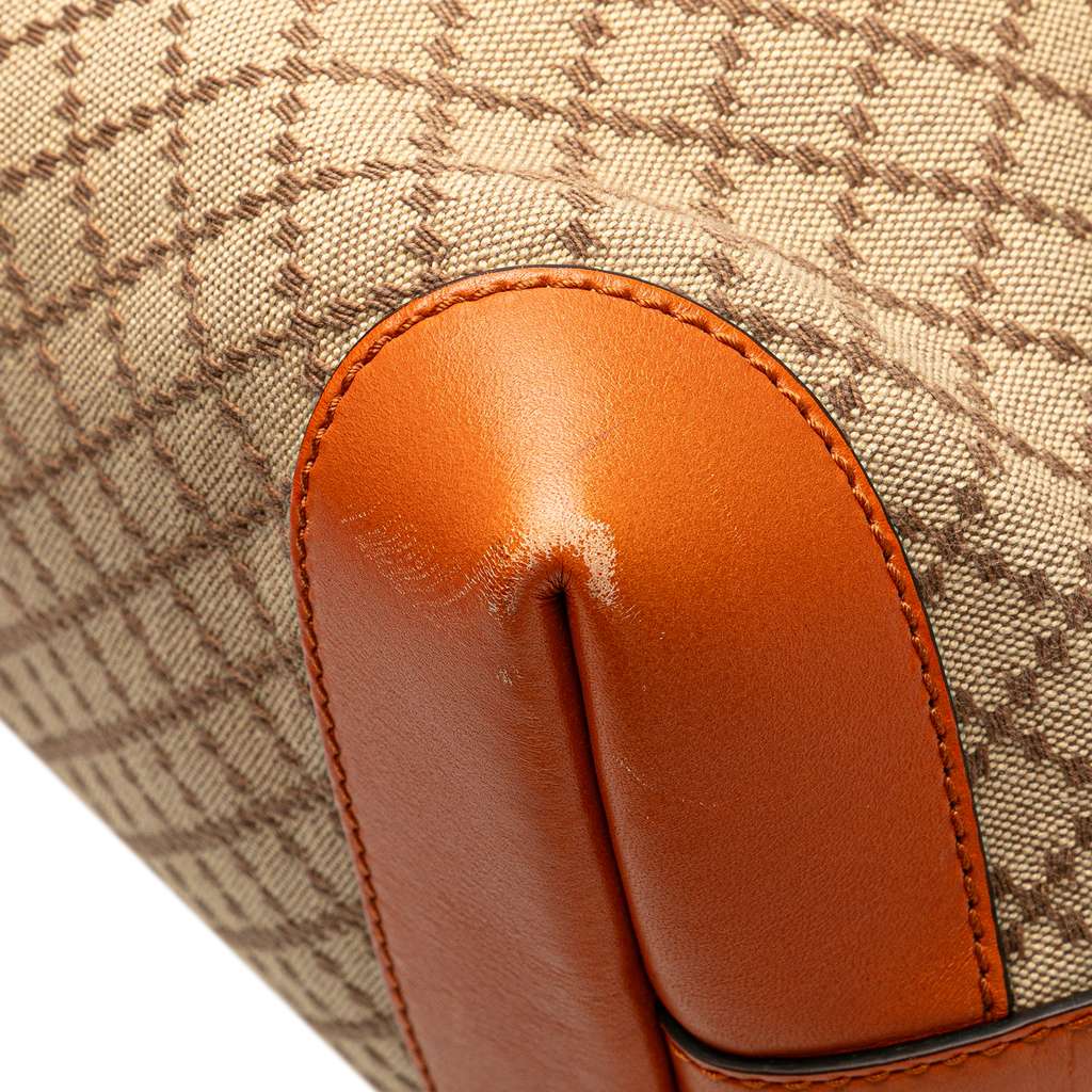 Gucci Medium Diamante Canvas Craft Tote - Detail 2