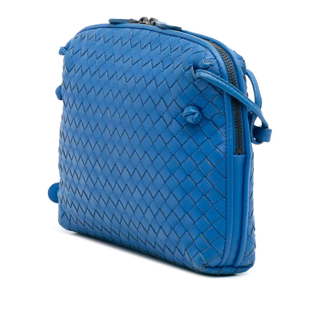 Bottega Veneta Nappa Intrecciato Nodini Crossbody - Back view