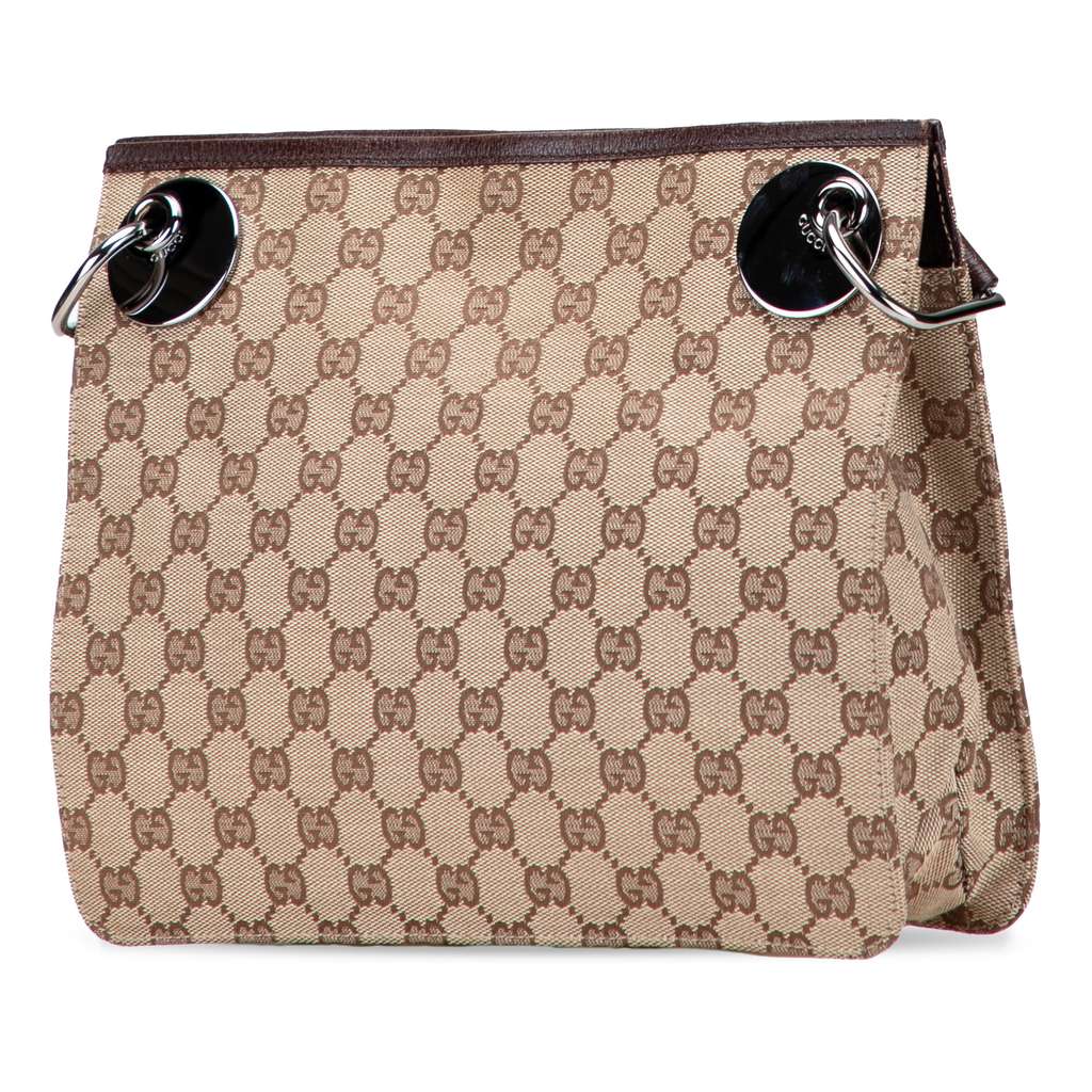 Gucci GG Canvas Eclipse Crossbody - Back view