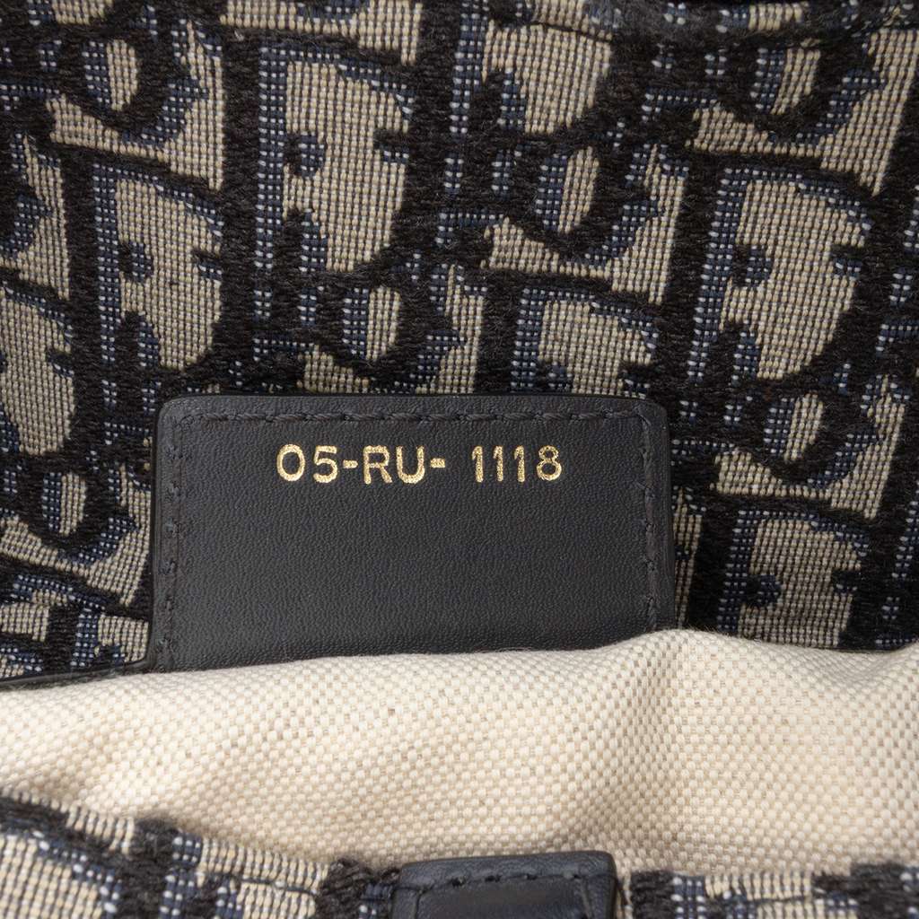 Dior Oblique Canvas Saddle Bag - Detail 1