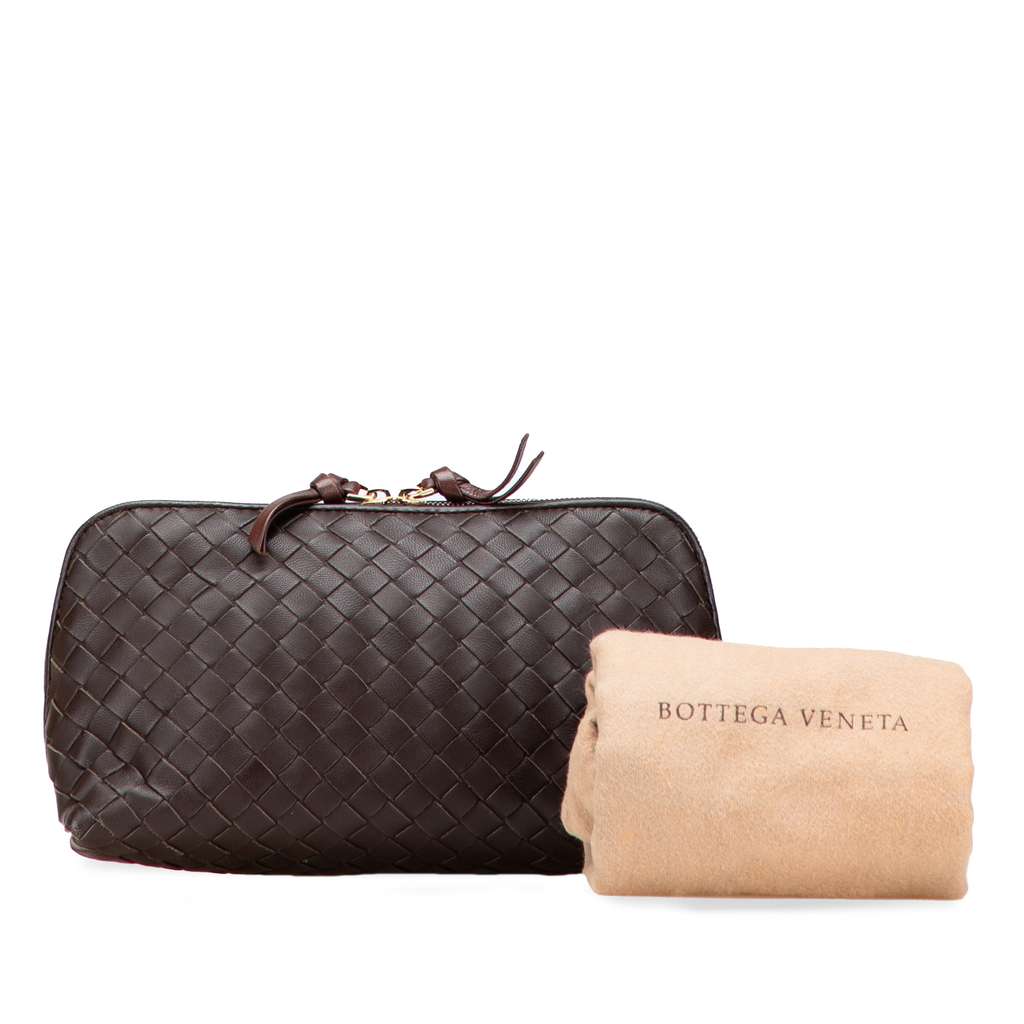 Bottega Veneta Nappa Intrecciato Cosmetic Pouch - Image 13