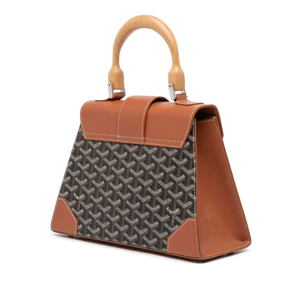 Goyard Goyardine Saigon Structured PM - Back view