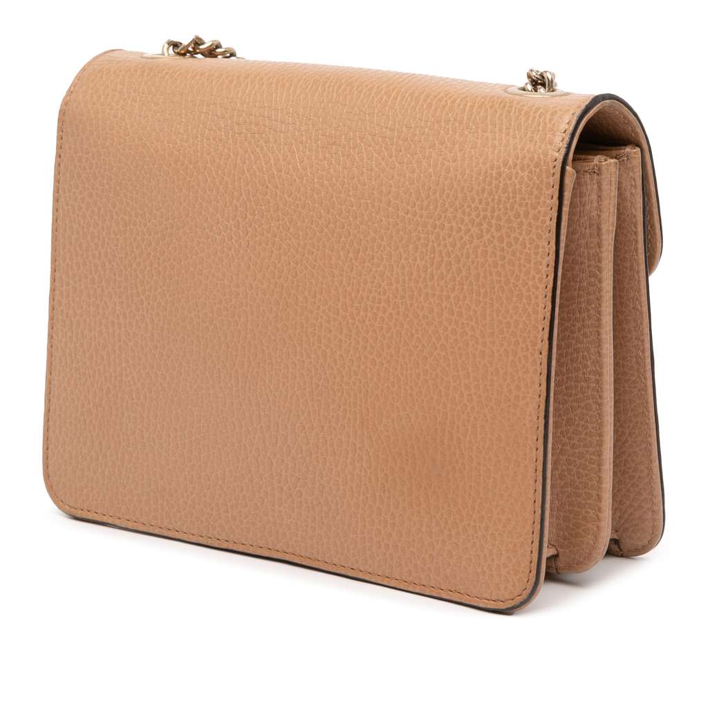 Gucci Small Dollar Calfskin Interlocking G Crossbody - Back view