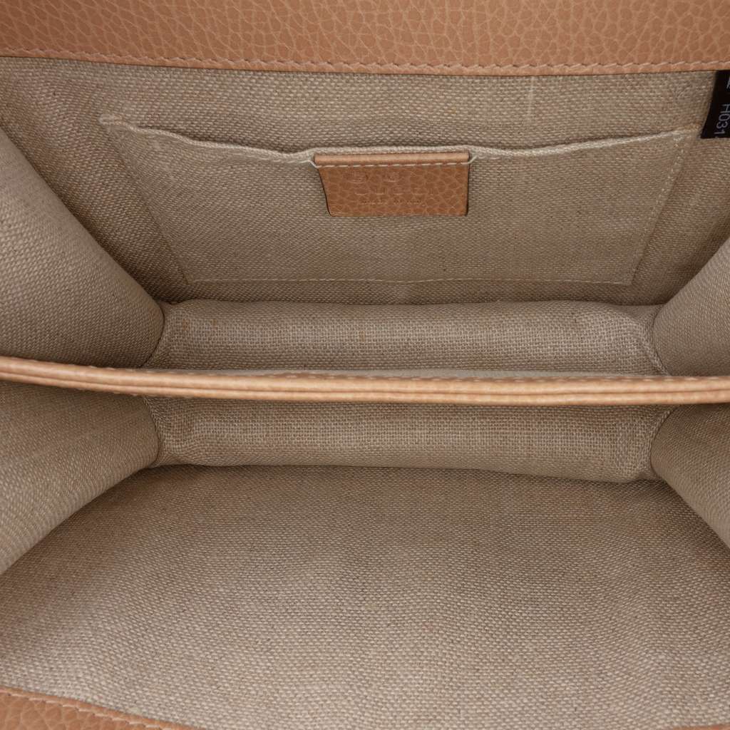 Gucci Small Dollar Calfskin Interlocking G Crossbody - 4