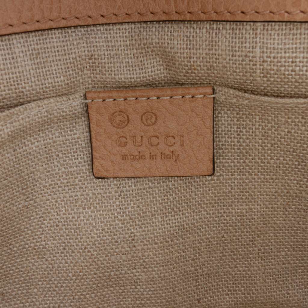 Gucci Small Dollar Calfskin Interlocking G Crossbody - Side view