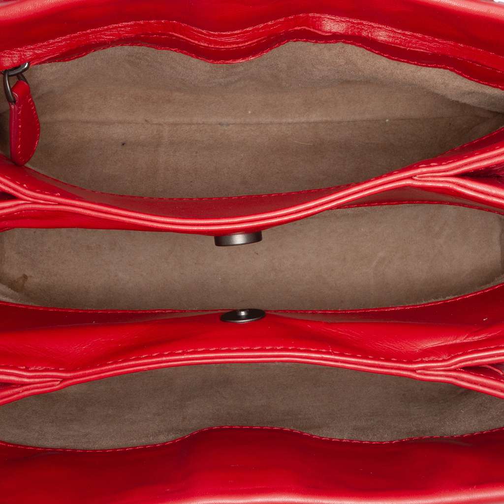 Bottega Veneta Mini Nappa Intrecciato Roma Satchel - 4