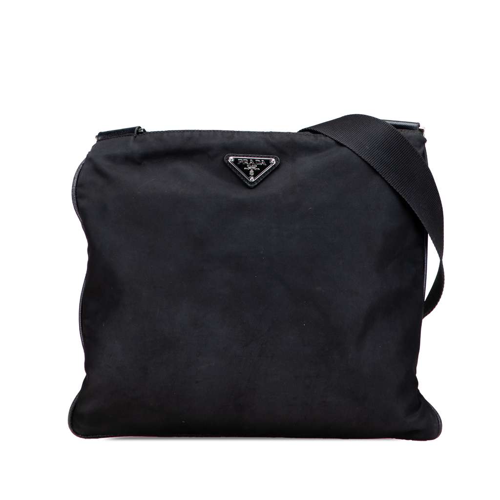Prada Tessuto Zip Top Crossbody