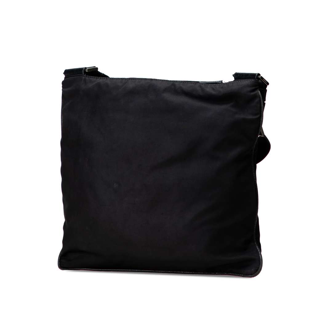 Prada Tessuto Zip Top Crossbody - Back view