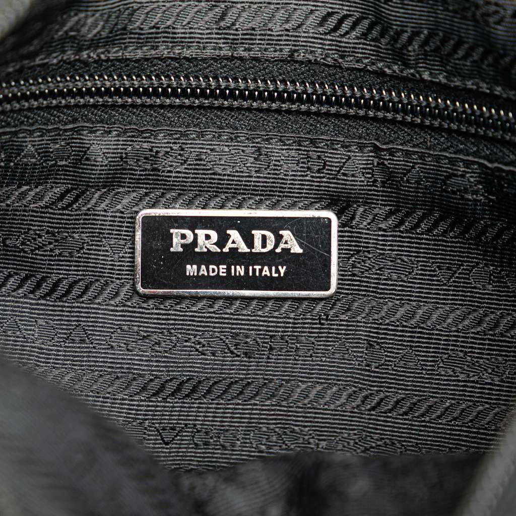 Prada Tessuto Zip Top Crossbody - Side view