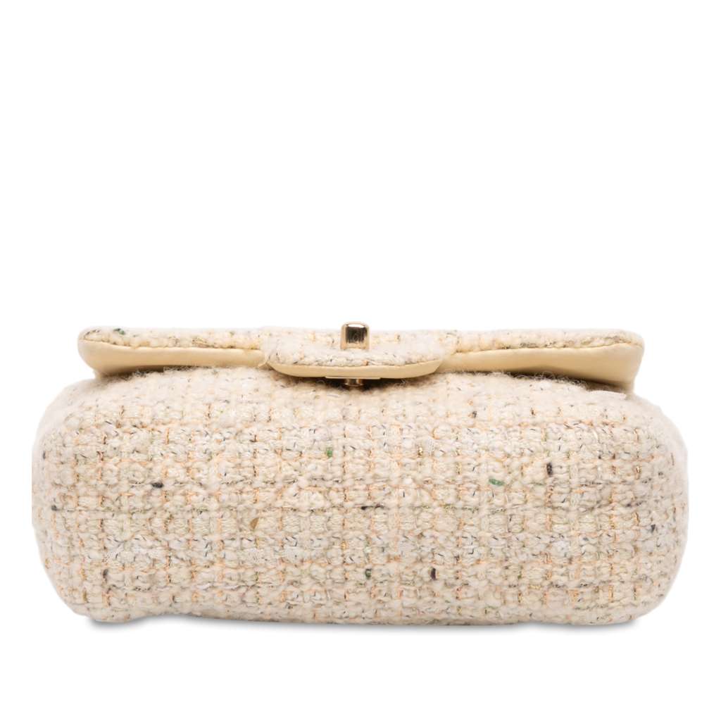 Chanel Mini Rectangular Classic Tweed Single Flap - 3