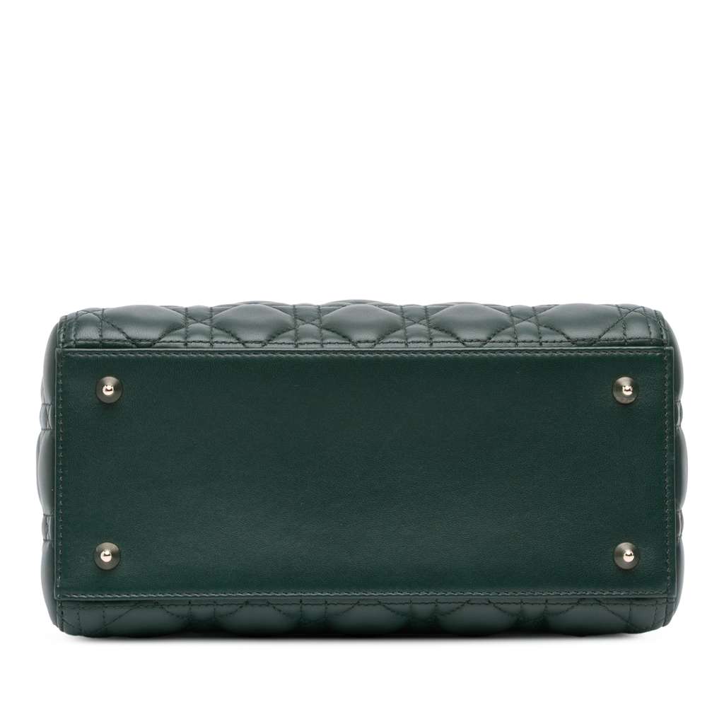 Dior Medium Lambskin Cannage Lady Dior - 3