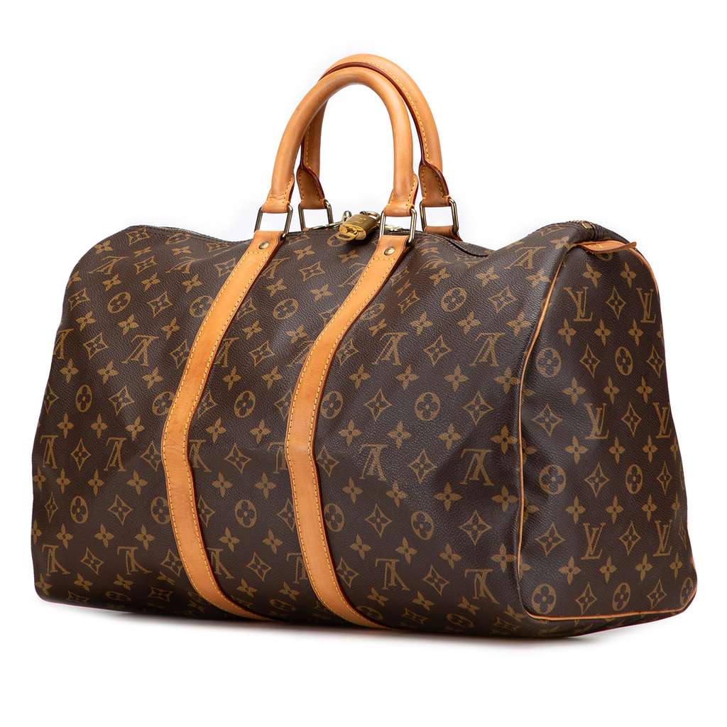 Louis Vuitton Monogram Keepall 45 - Back view