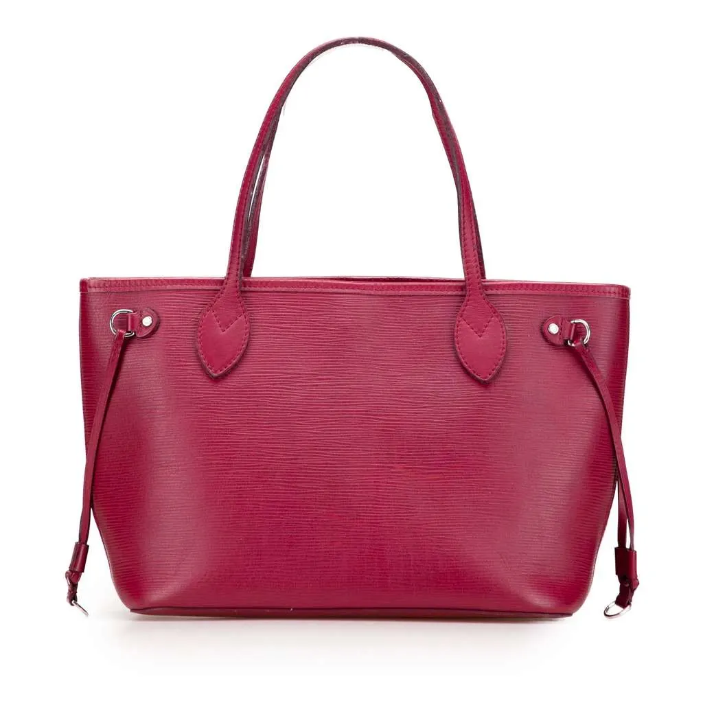Louis Vuitton Epi Neverfull PM Pink Leather Very good - Front View