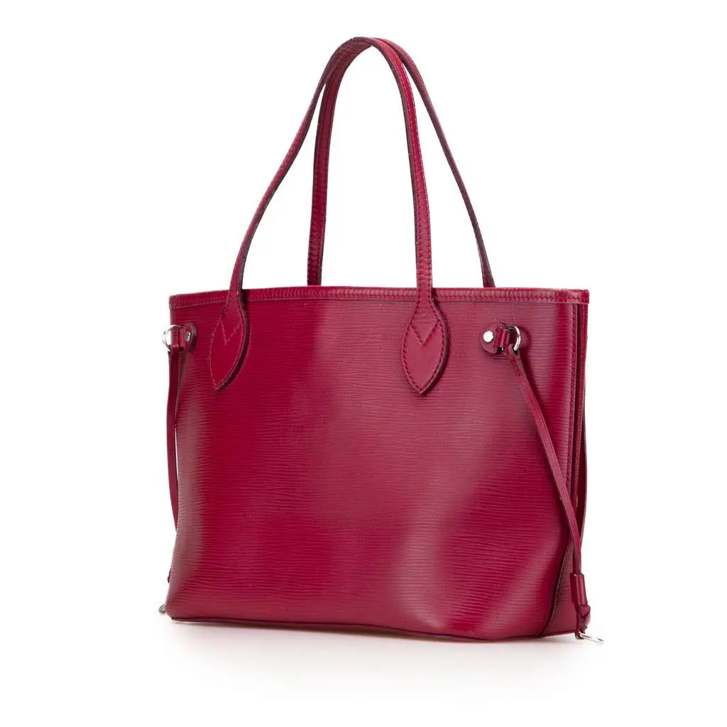 Louis Vuitton Epi Neverfull PM Pink Leather Very good - Back View