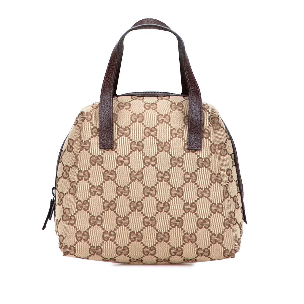 Gucci Mini GG Canvas Balthus Tofu Bag