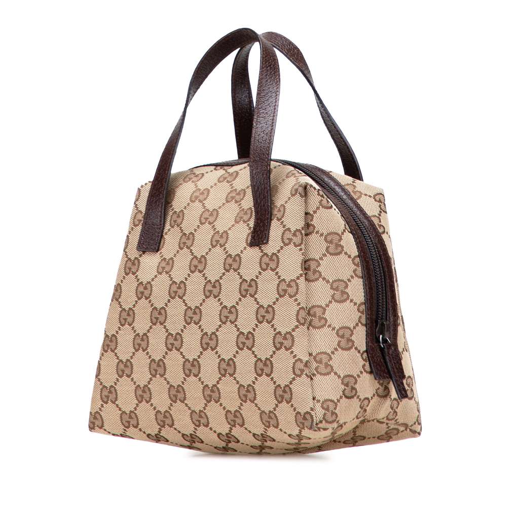 Gucci Mini GG Canvas Balthus Tofu Bag - 2