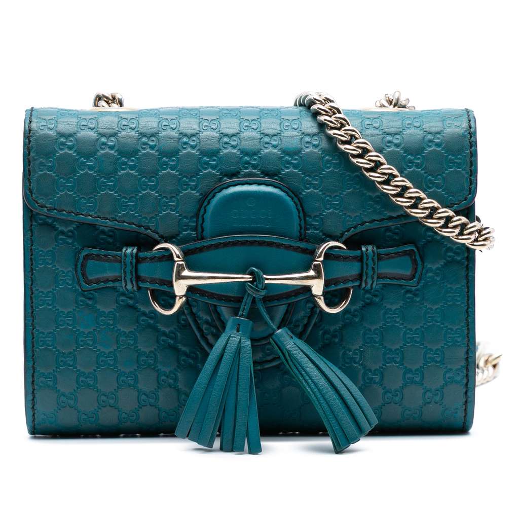 Gucci Mini Microguccissima Emily Crossbody