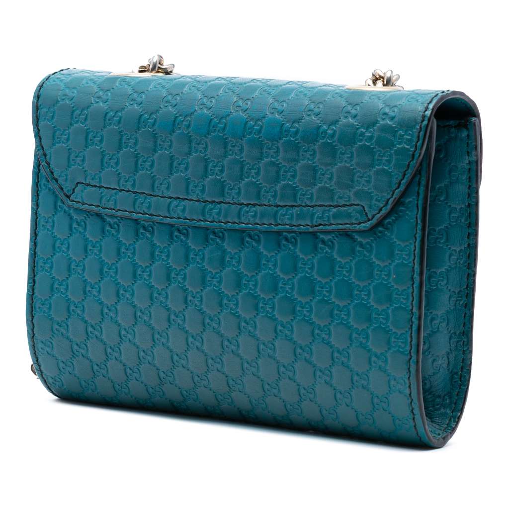 Gucci Mini Microguccissima Emily Crossbody - Back view