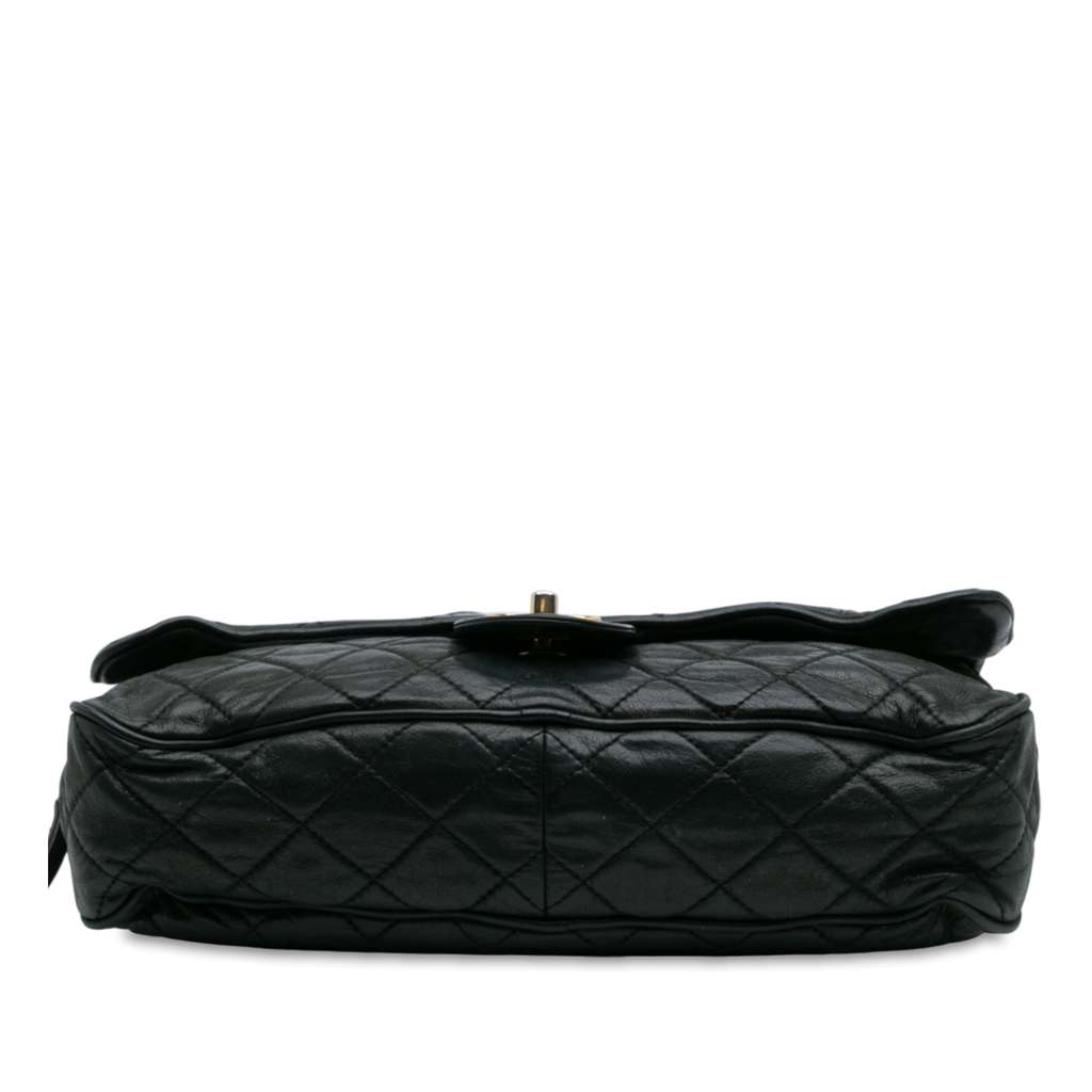 Chanel Large Quilted Iridescent Calfskin Shiva Flap - Image 6