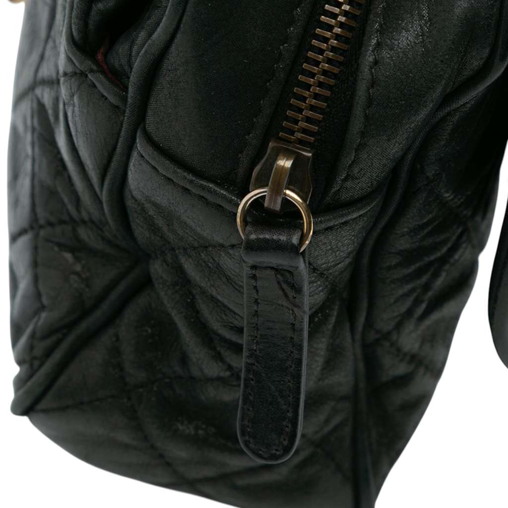 Chanel Large Quilted Iridescent Calfskin Shiva Flap - Image 11