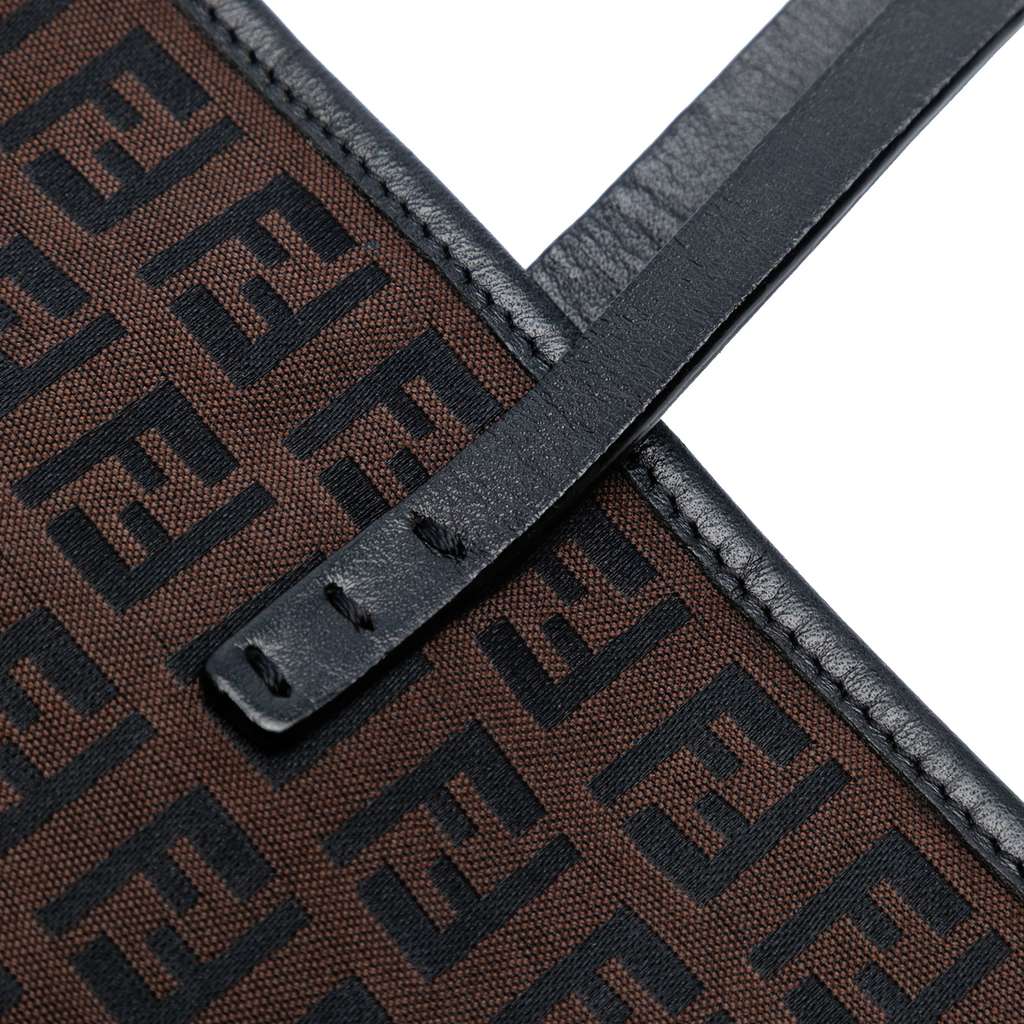 Fendi Medium Zucchino Canvas Roll Tote - Detail 2