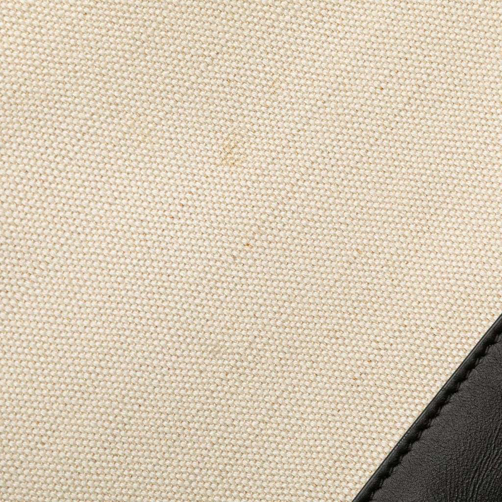 Balenciaga M Canvas Navy Clip Clutch - Detail 2