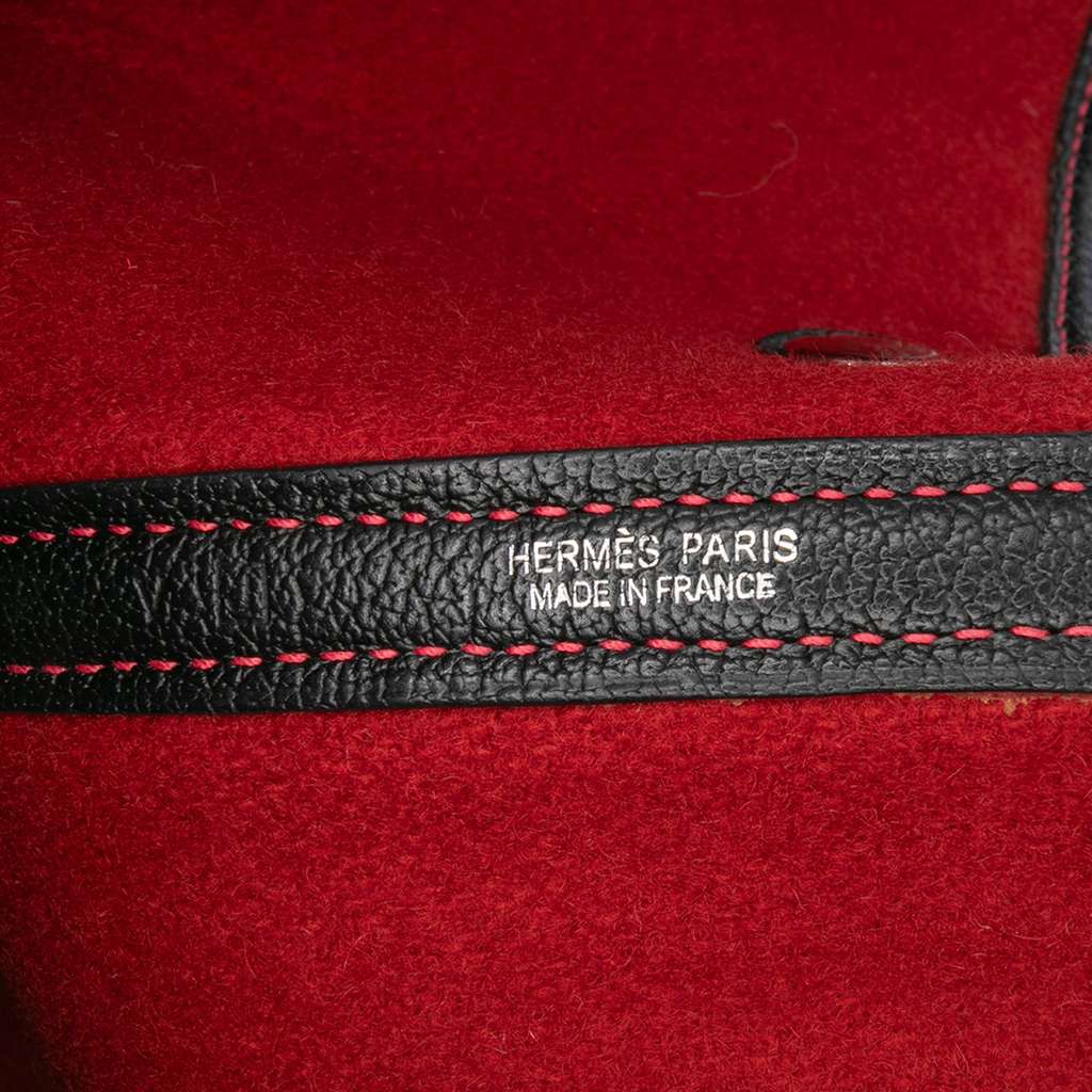 Hermès Ribbed Wool and Negonda Garden Party Voyage 49 - Side view