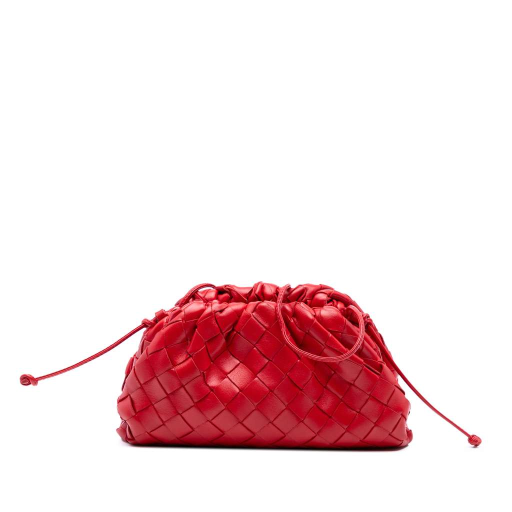 Bottega Veneta Nappa Intrecciato The Mini Pouch Crossbody