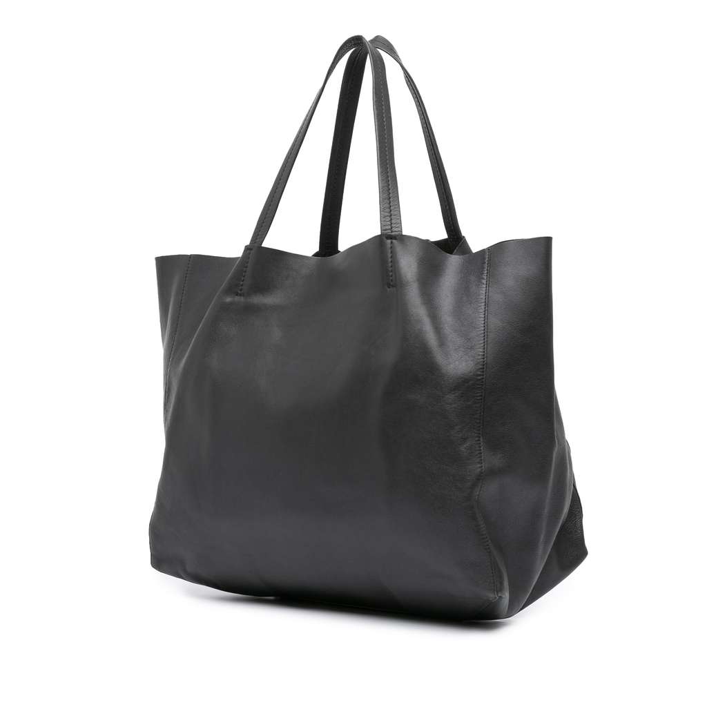 Celine Lambskin Horizontal Cabas Tote - 2